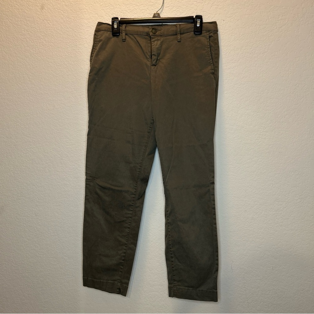 Gloria Vanderbilt Women's Olive Straight Leg Jeans